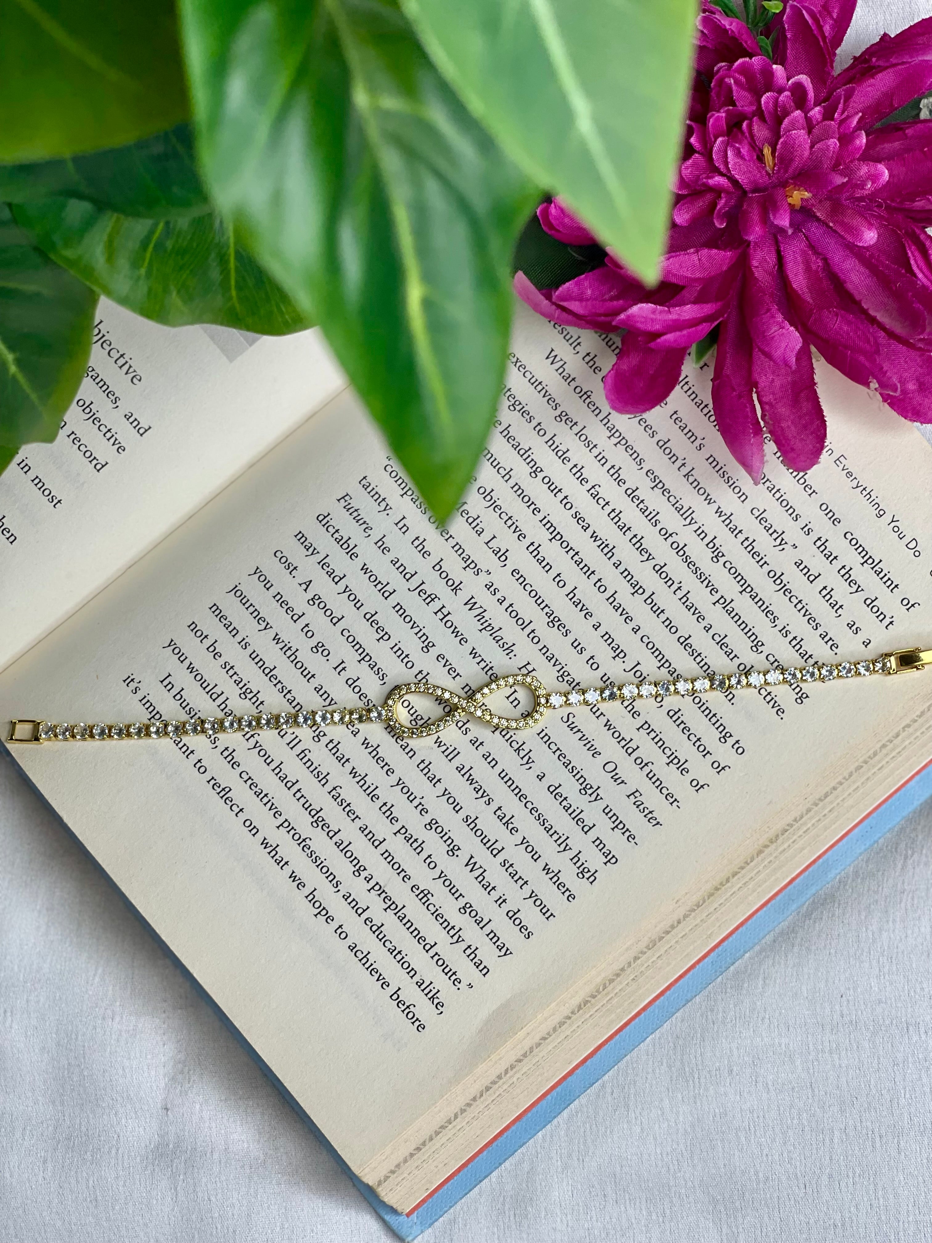 Infinity Crystal Bracelet