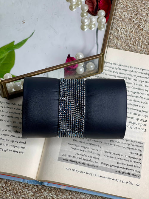 Blue Sapphire Rhinestone Bracelet