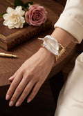 Ivory Bloom Turkish Handcuff