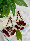 Ruby Red Radiance Earrings