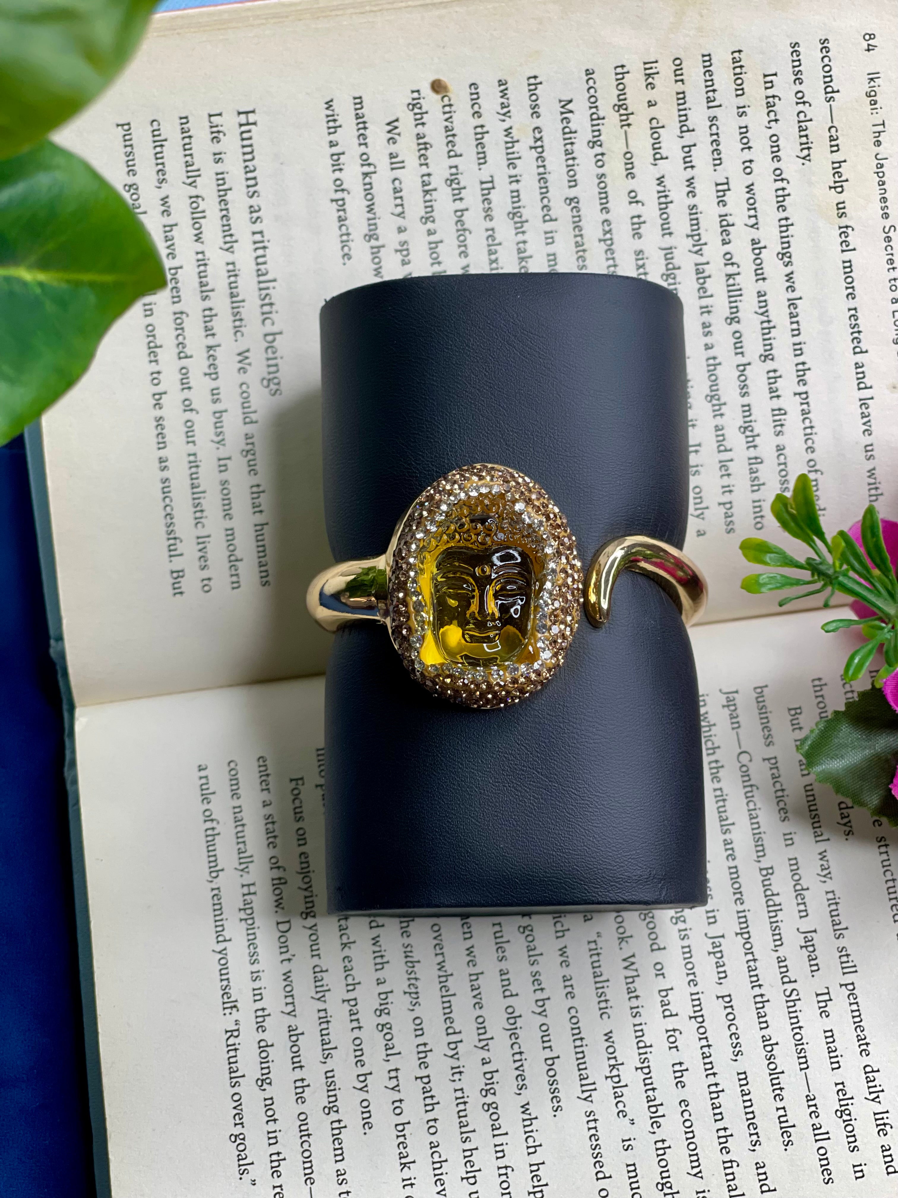Buddha Crystal Stone Handcuff