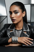 Metal Cube Power Cuff