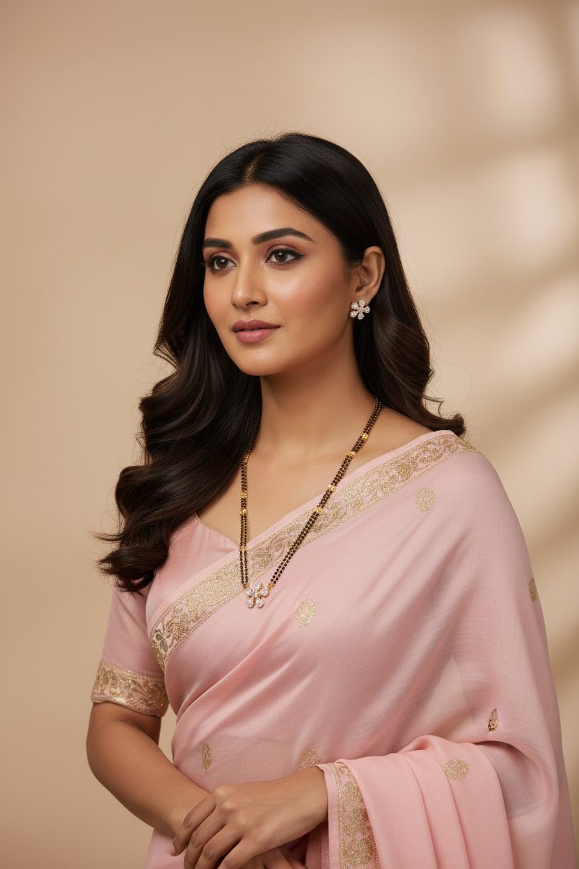 Floral Mangalsutra Set