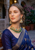 Emerald Noorva Necklace Set
