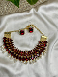 Red Bliss Neckpiece Set