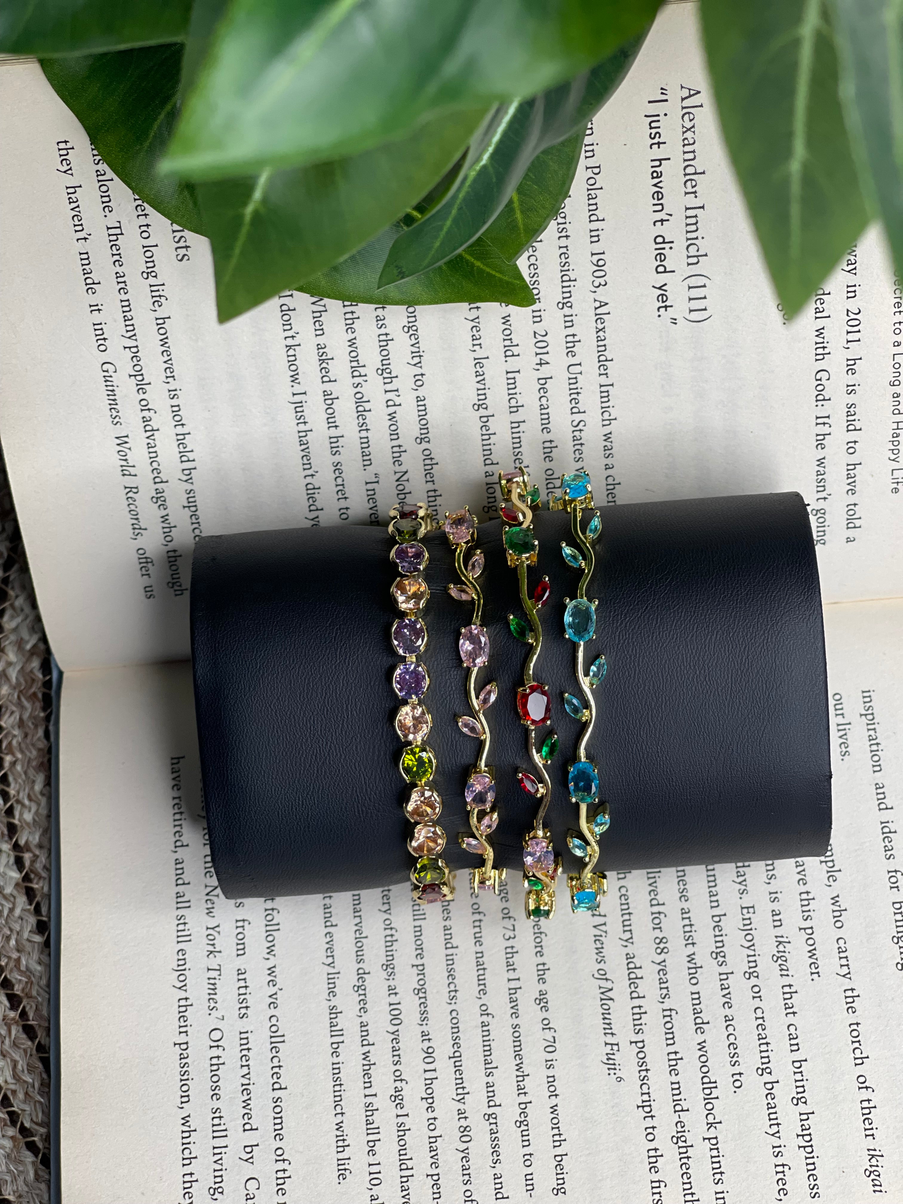 Pastel Garden Bracelet Stack