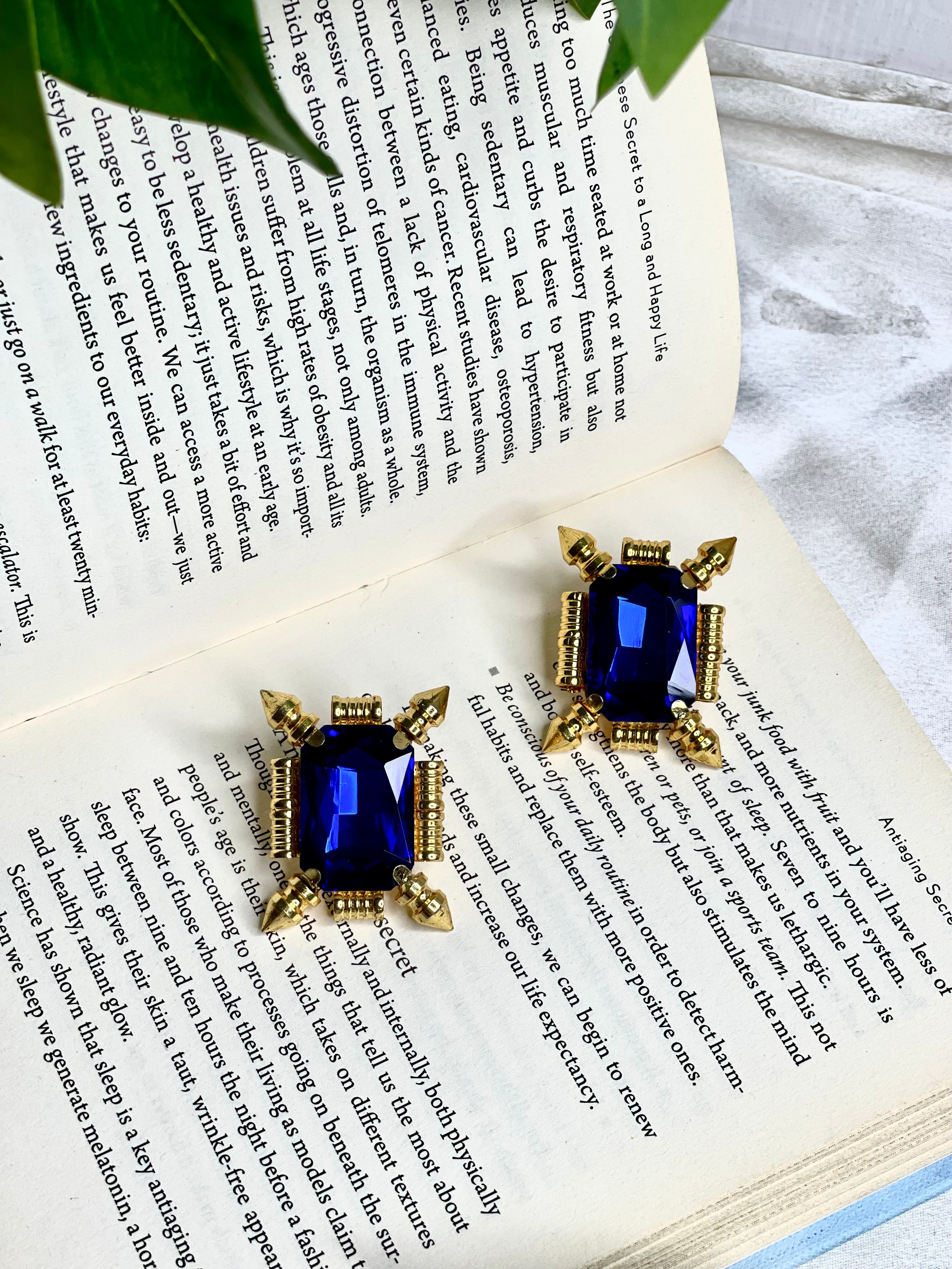 Blue Bullet Studs