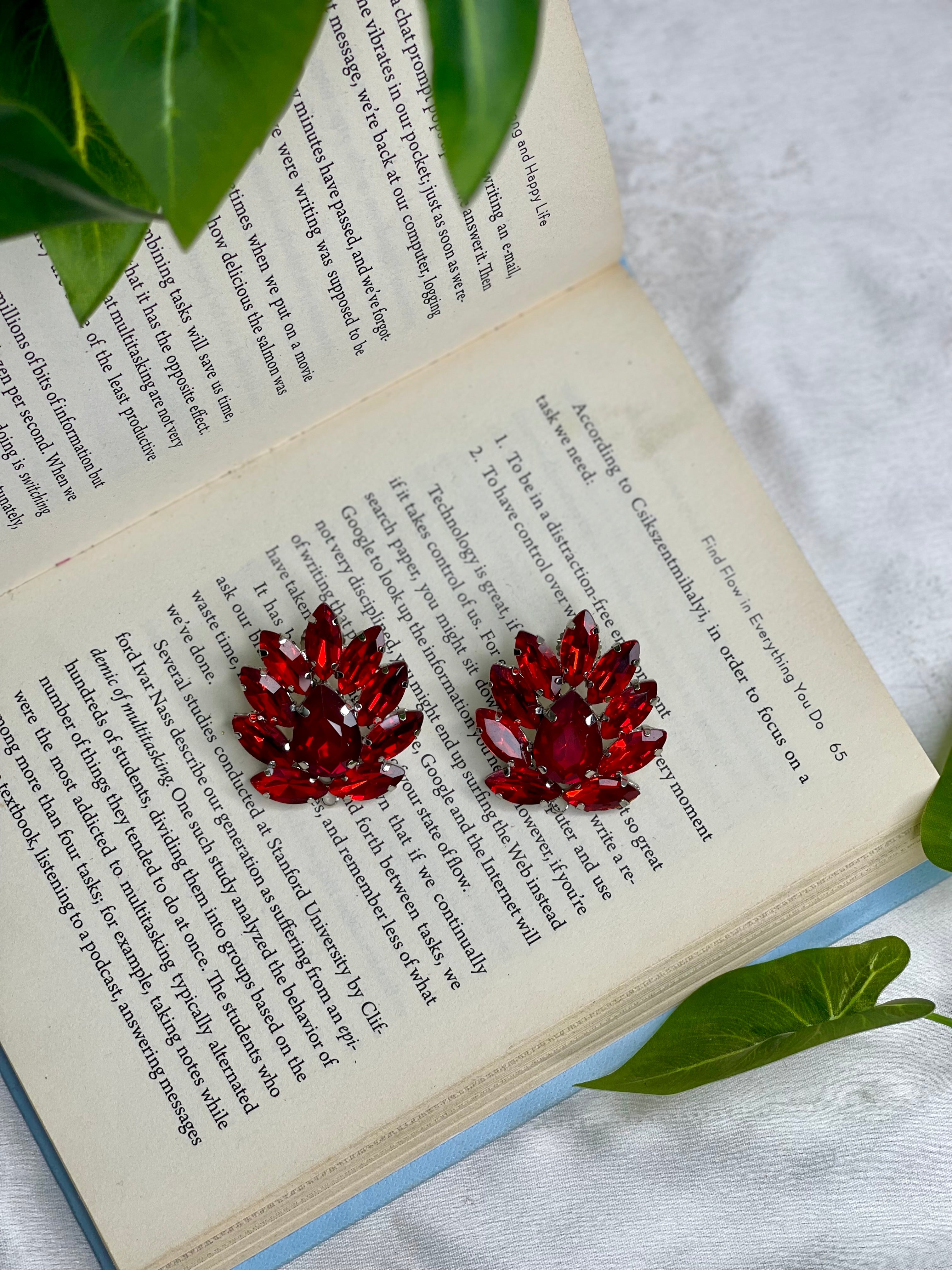 Red Swan Studs