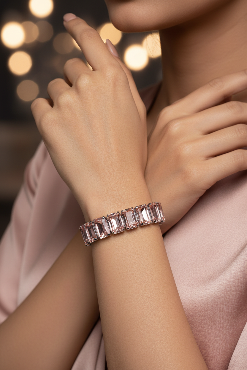 Baby Pinky Crystal Bracelet