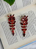 Red Luxe Earrings