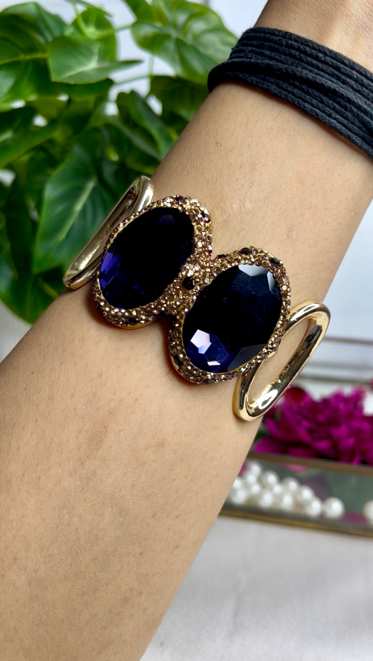 Lavender Luxe Gemstone Bracelet