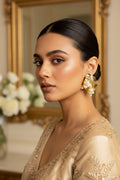 Pearl Bloom Sculpted Earrings