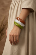 Olive Resin Bangle
