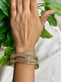 Infinity Sparkle Bangles (Pair)