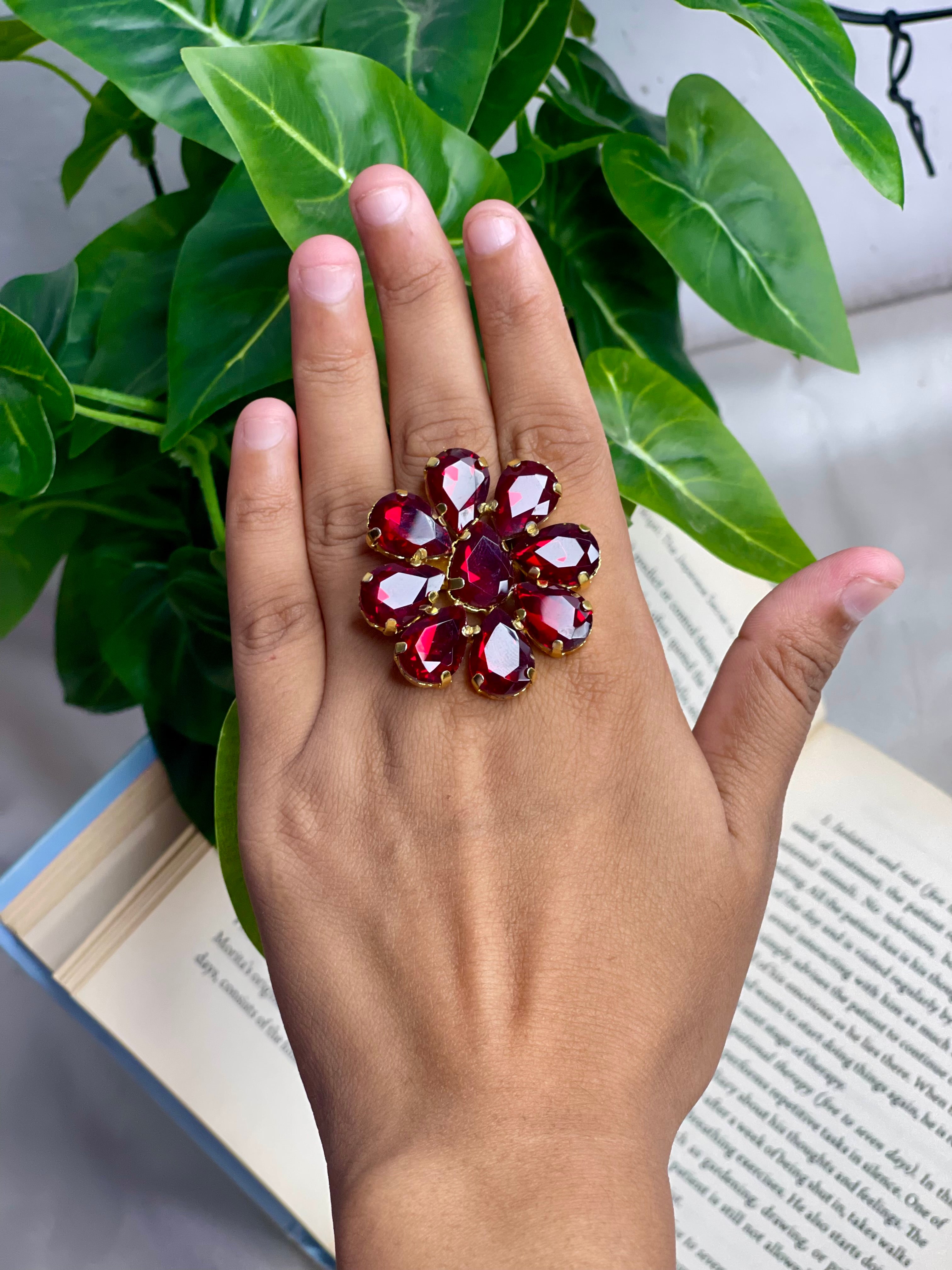Ruby Red Ring