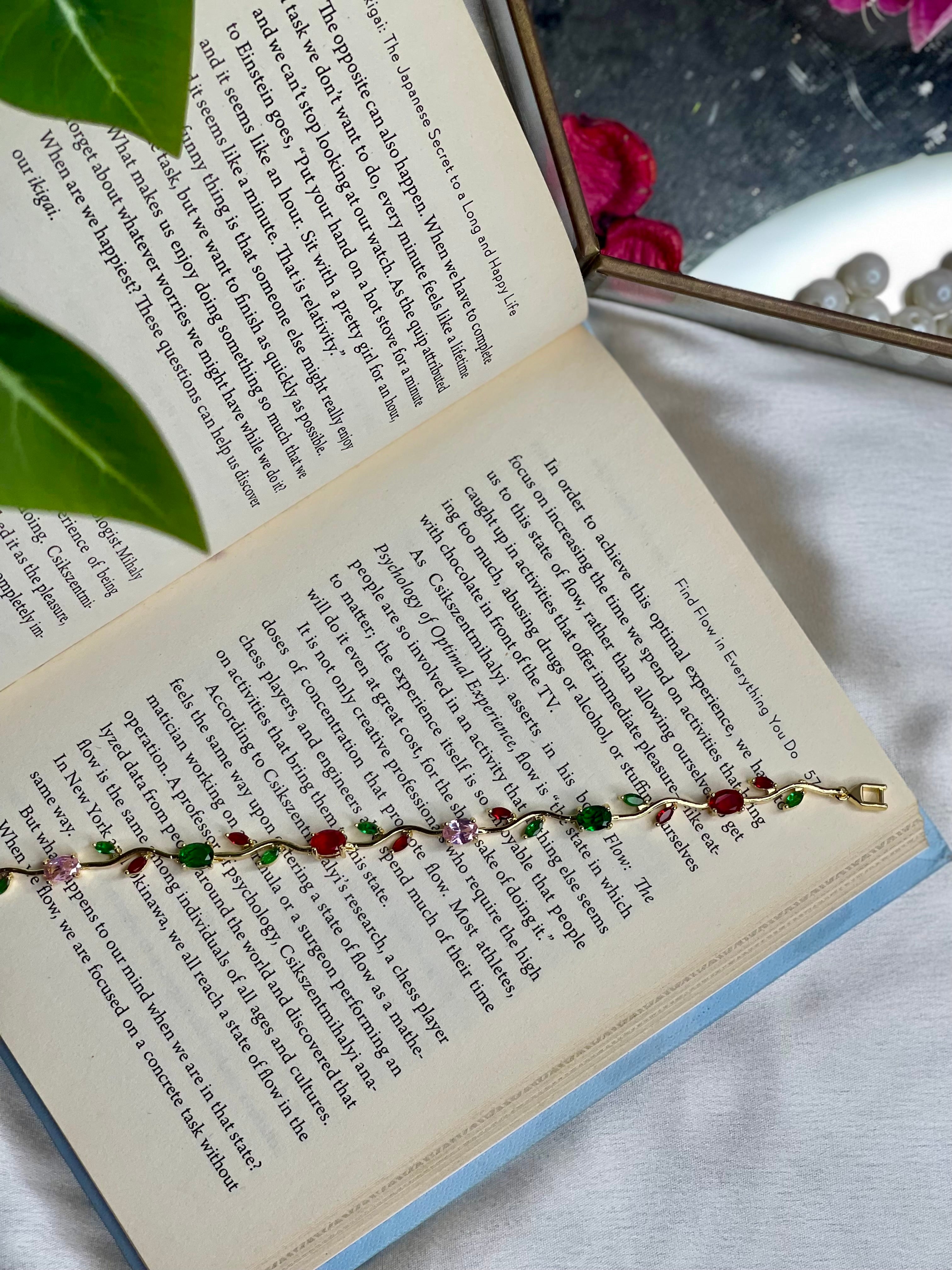 Multi Floral Tulip Bracelet