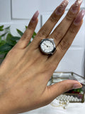 Silver Watch Ring