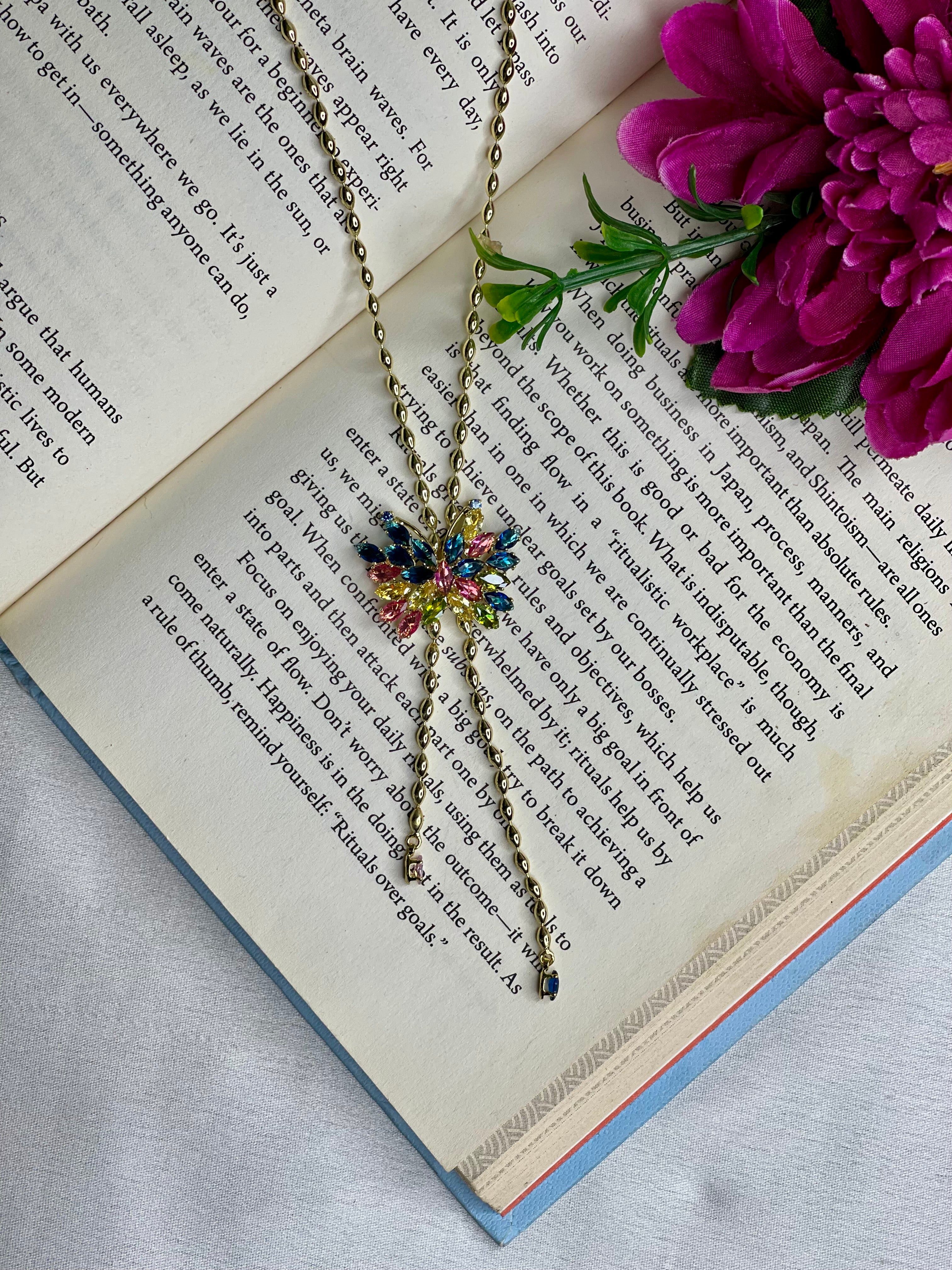 Aurora Bloom Pendant Necklace