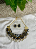 Grey Bliss Neckpiece Set