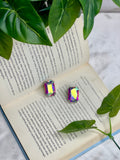 Rainbow Ocean Studs
