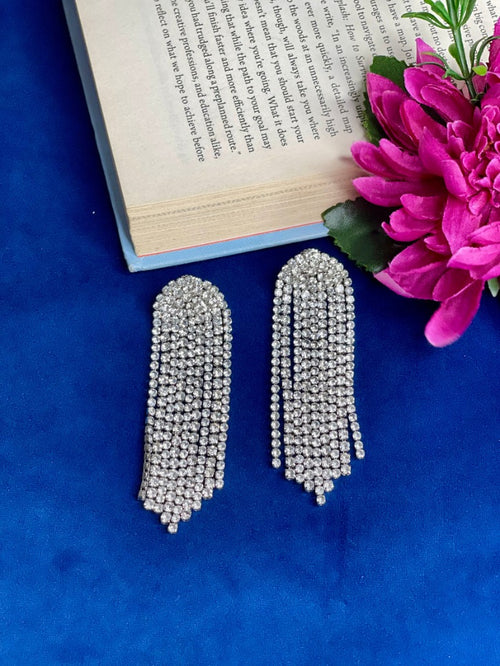 Crystal Waterfall Earrings