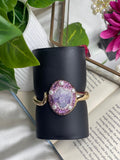Lavender Gemstone Bracelet