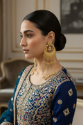 Peacock Chandbali Earrings