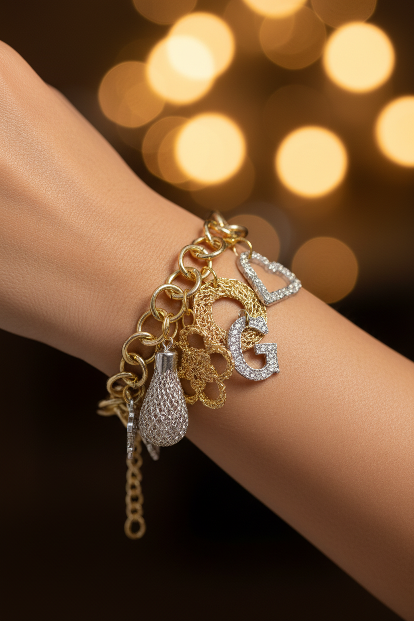 Charm Link Bracelet