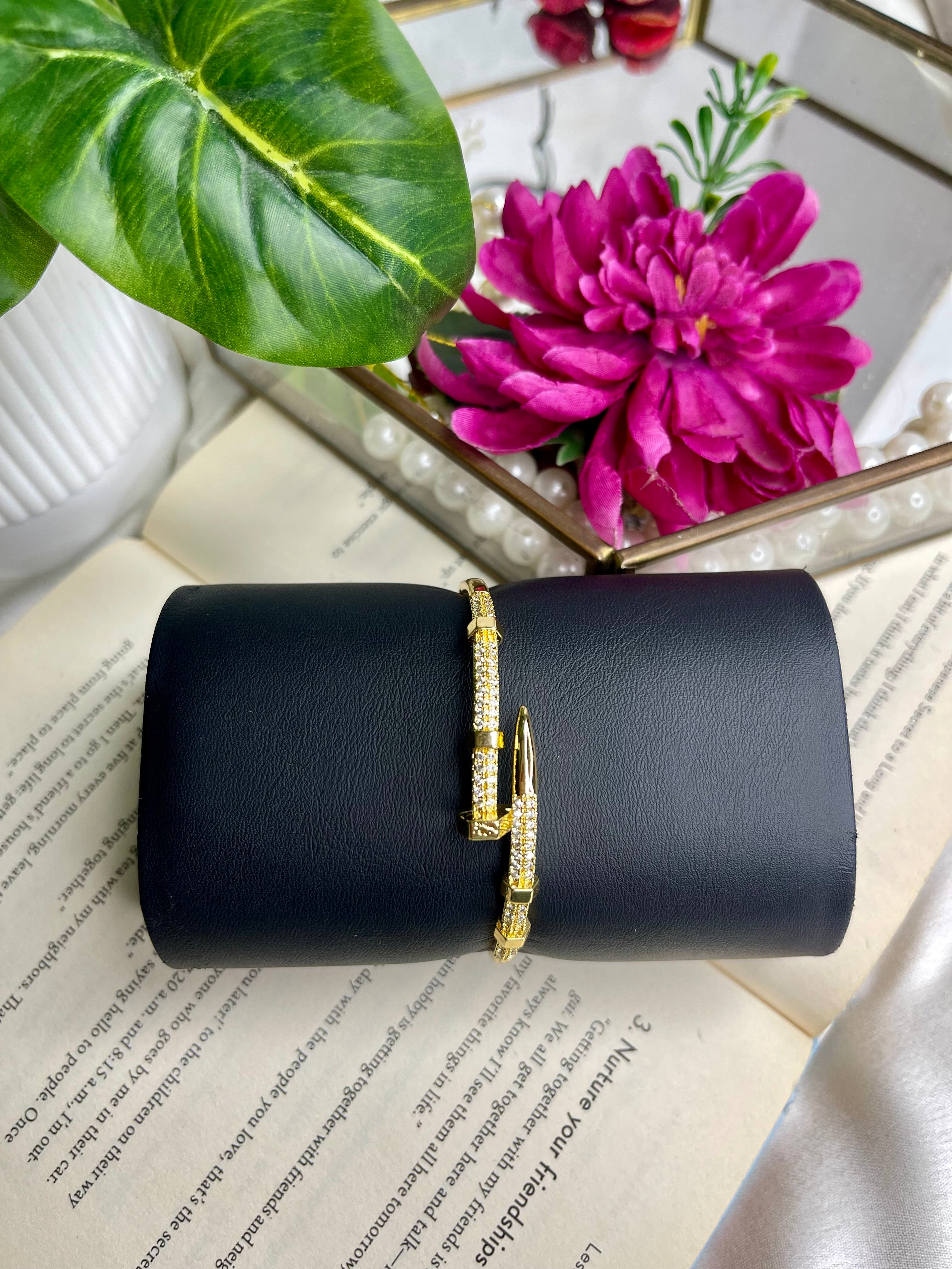 Nail Cuff Bracelet