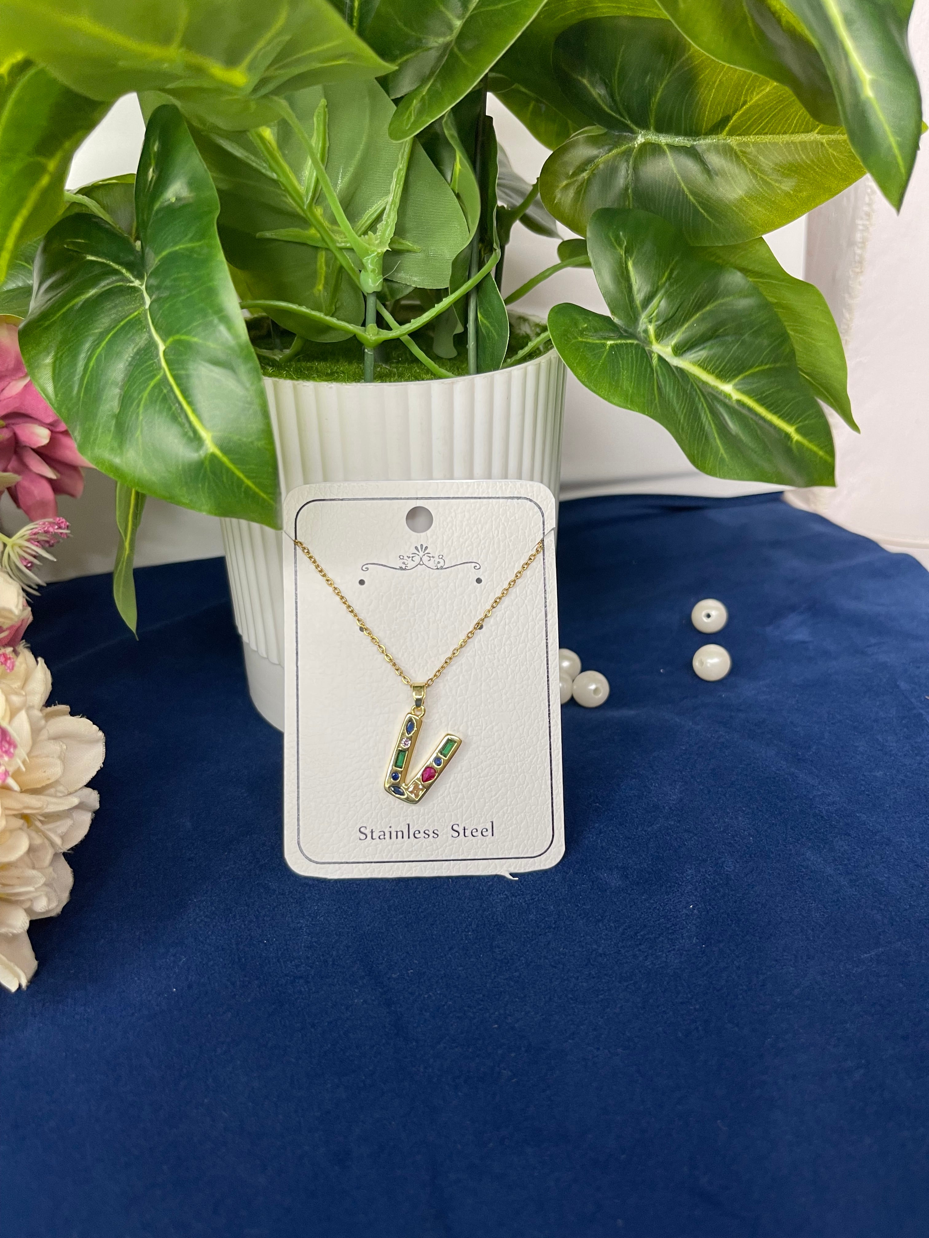 Multi Initial Personalised Necklace