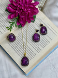 Amethyst Royale Statement Set