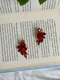 Red Parrot Earrings