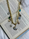 Ocean Charm Layered Necklace Set
