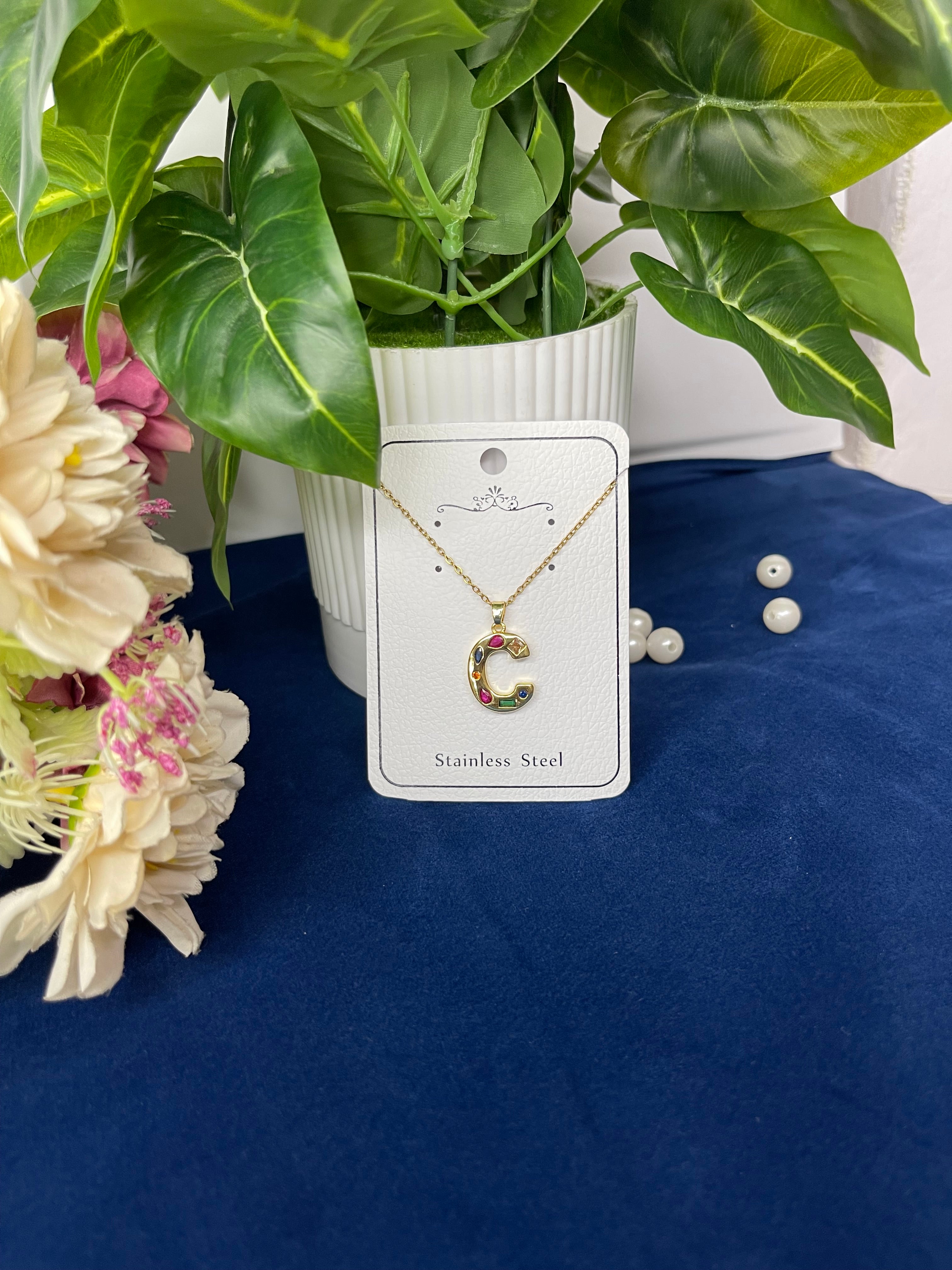 Multi Initial Personalised Necklace