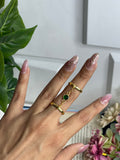 Emerald Link Ring