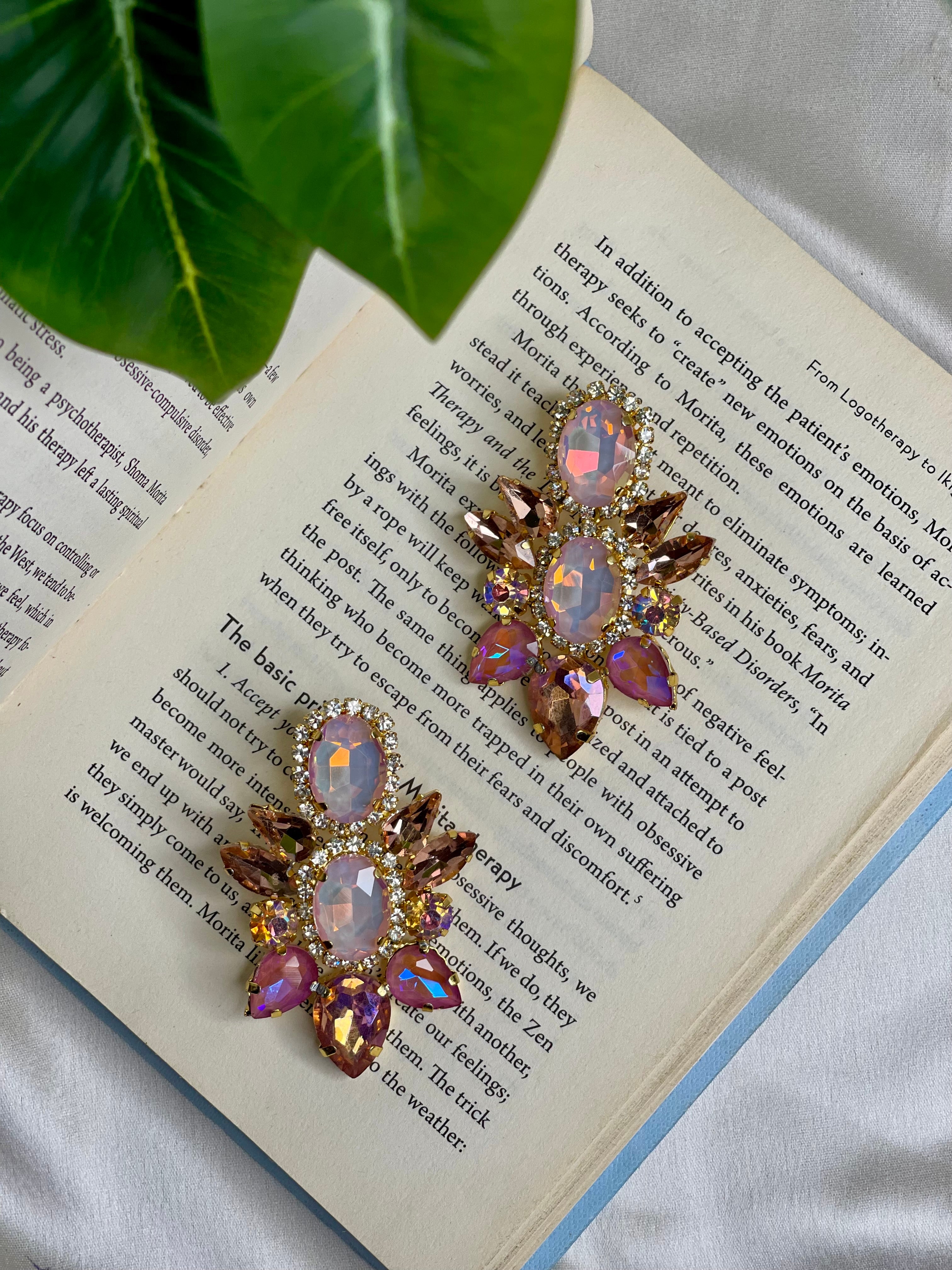 Pink Gem Pop Earrings