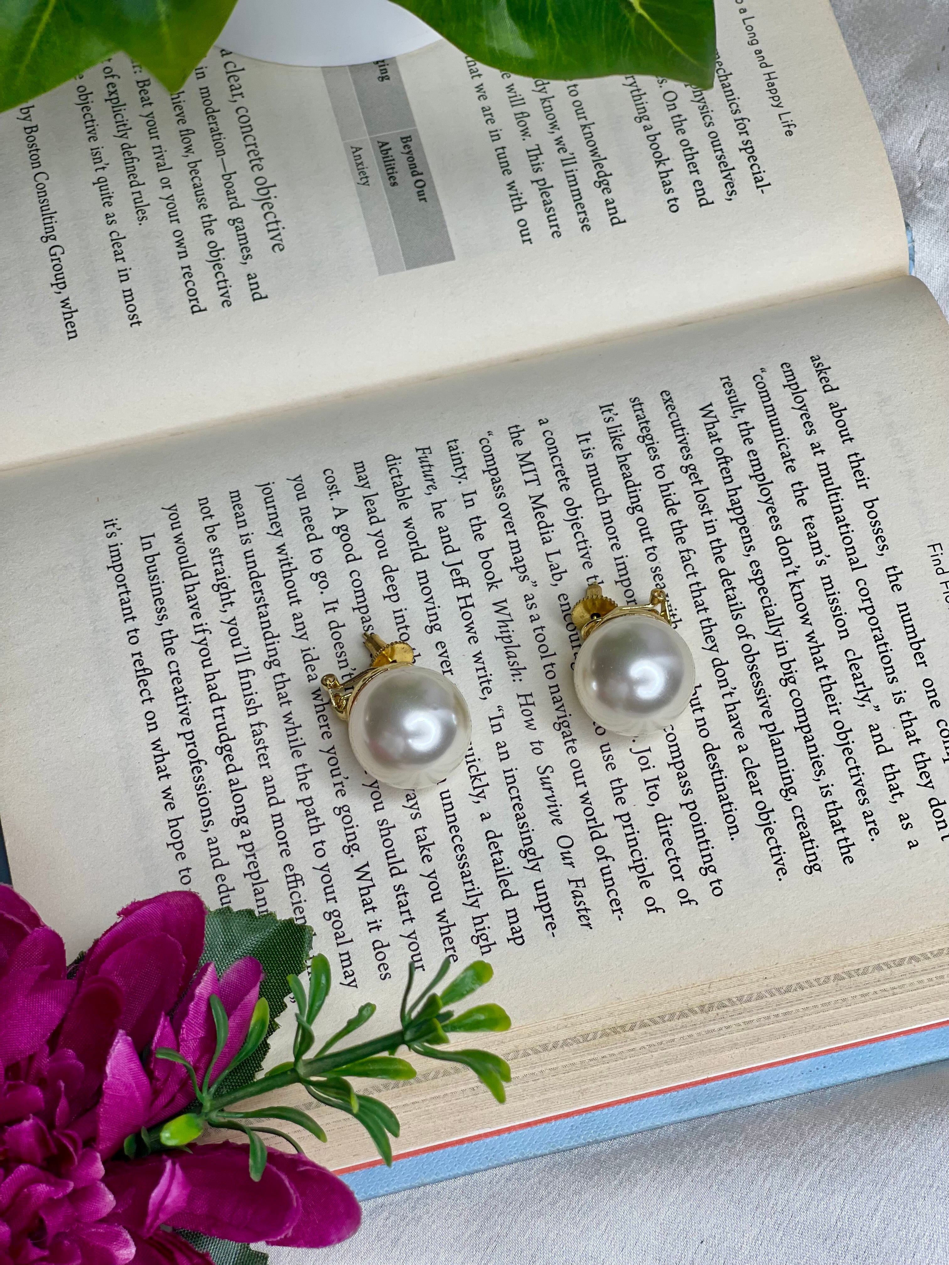 Timeless Pearl Studs