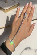 Silver Elara Glam Handchain
