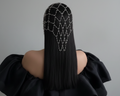 Silver Hair Veil Chain Accessory