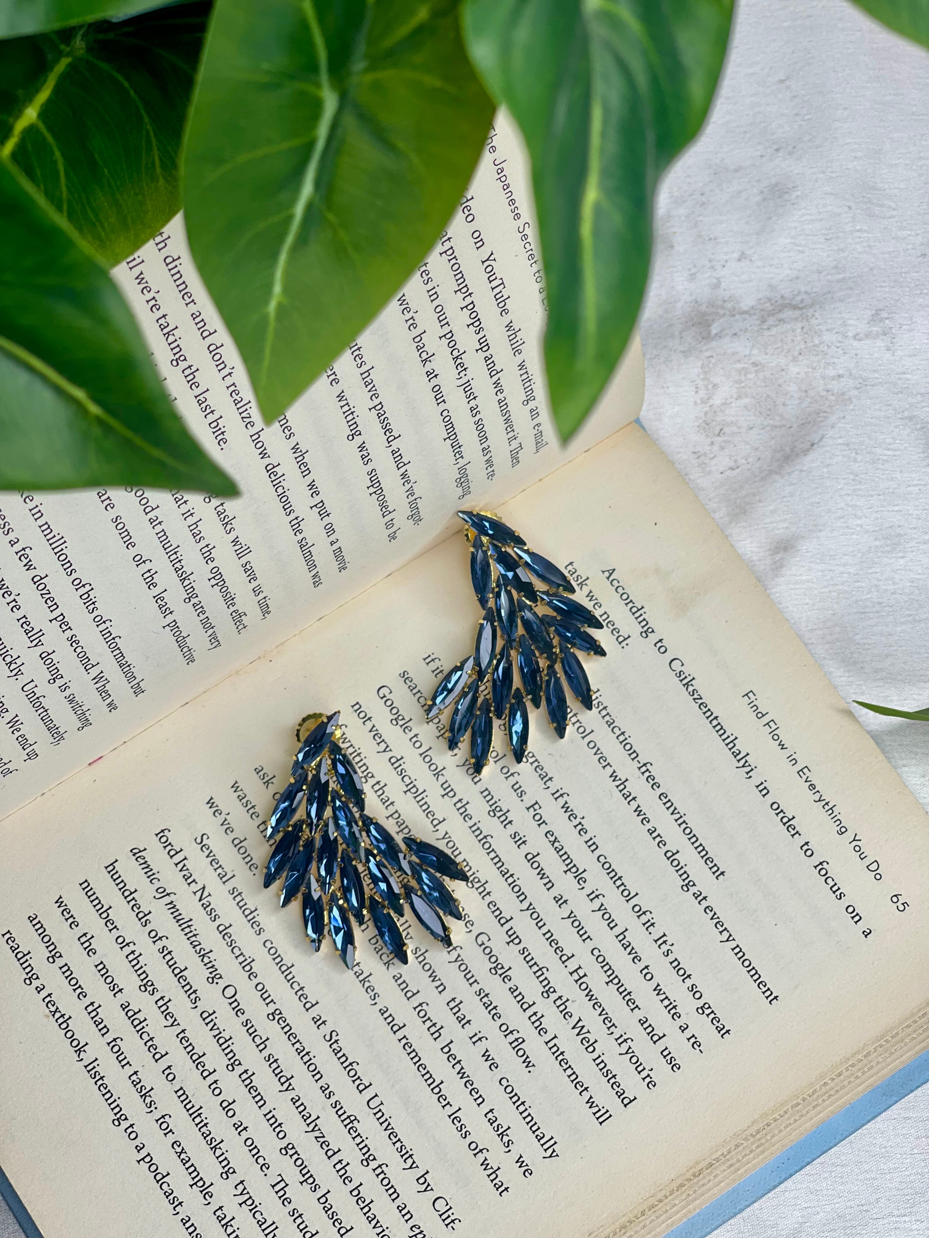 Blue Zenith Earrings