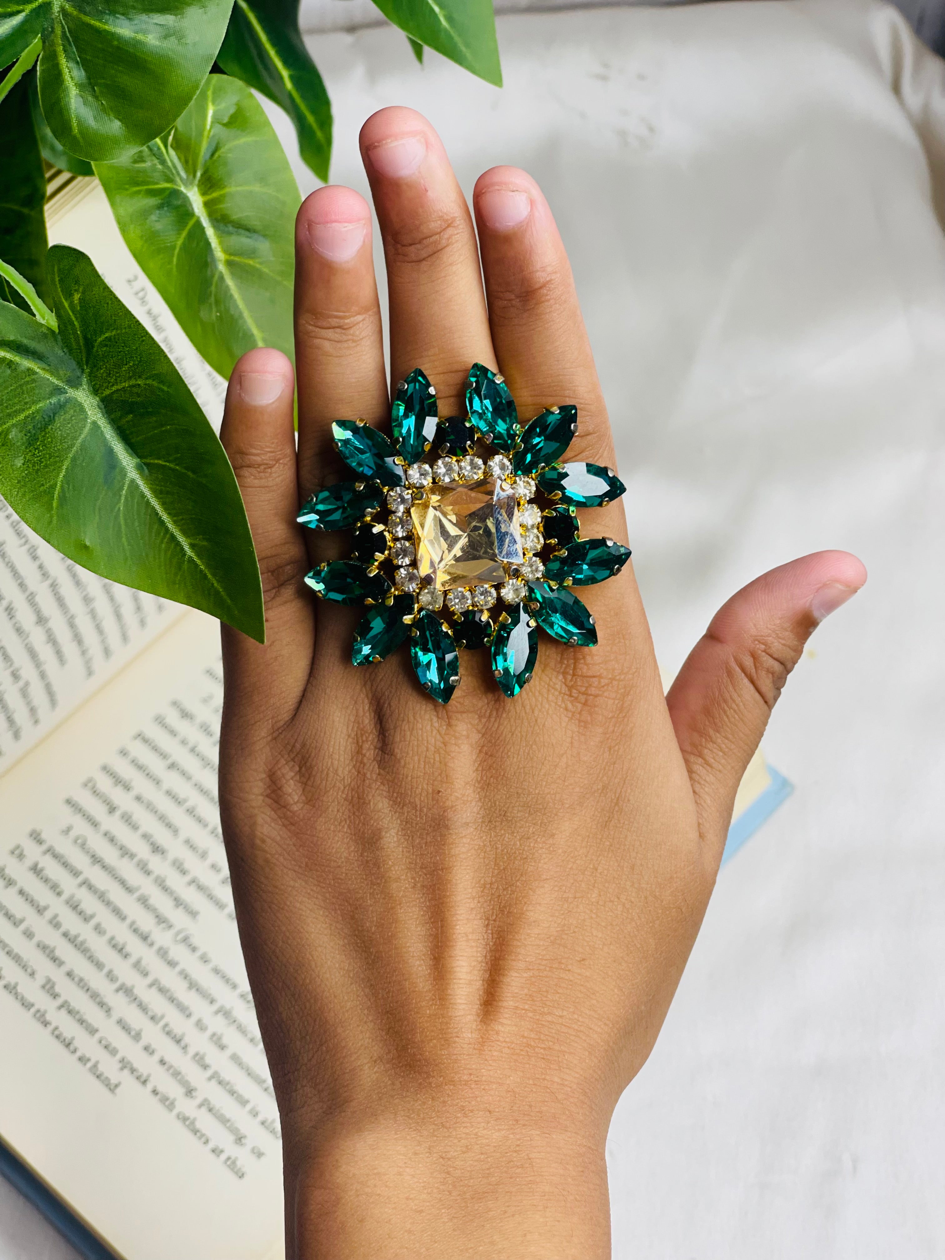 Emerald Bella Ring