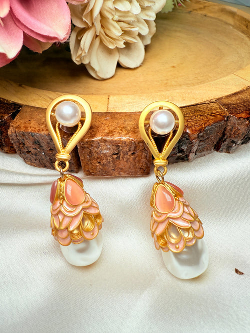 Blush Petal Pearl Drops