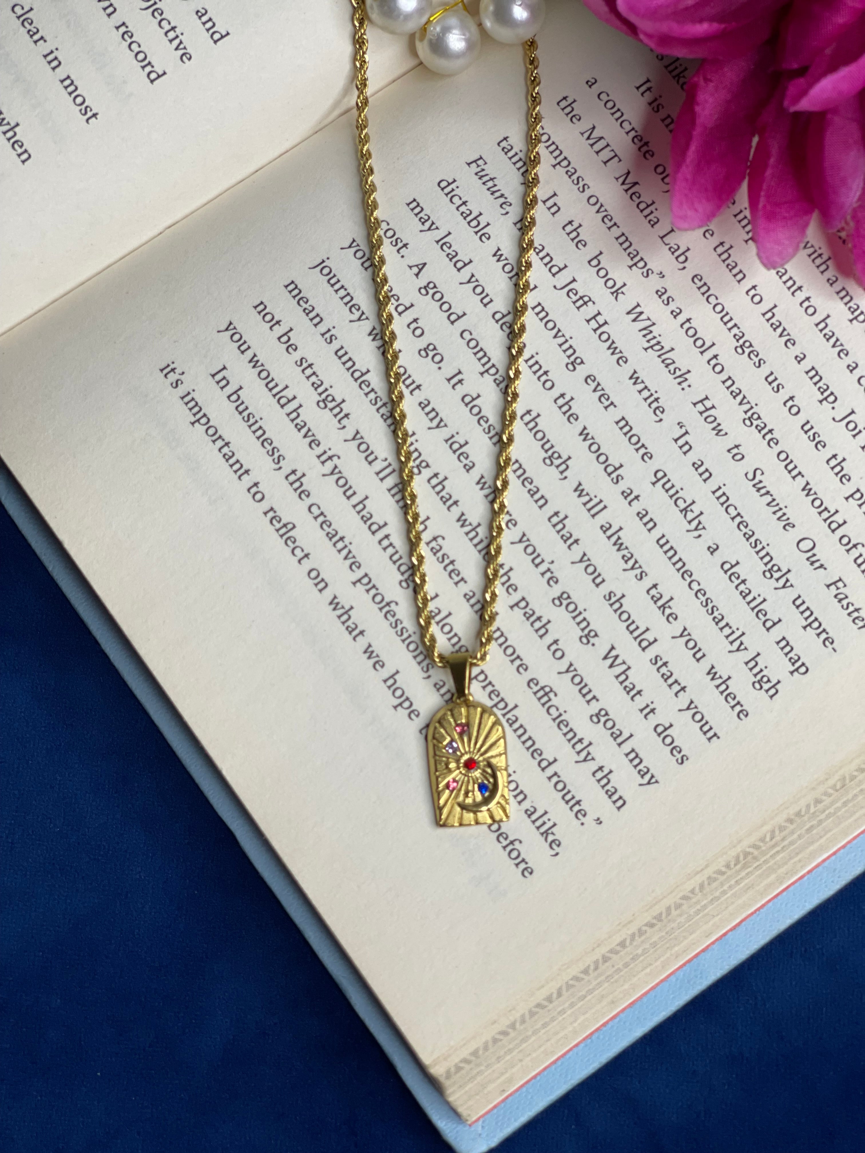 Moon Charm Necklace