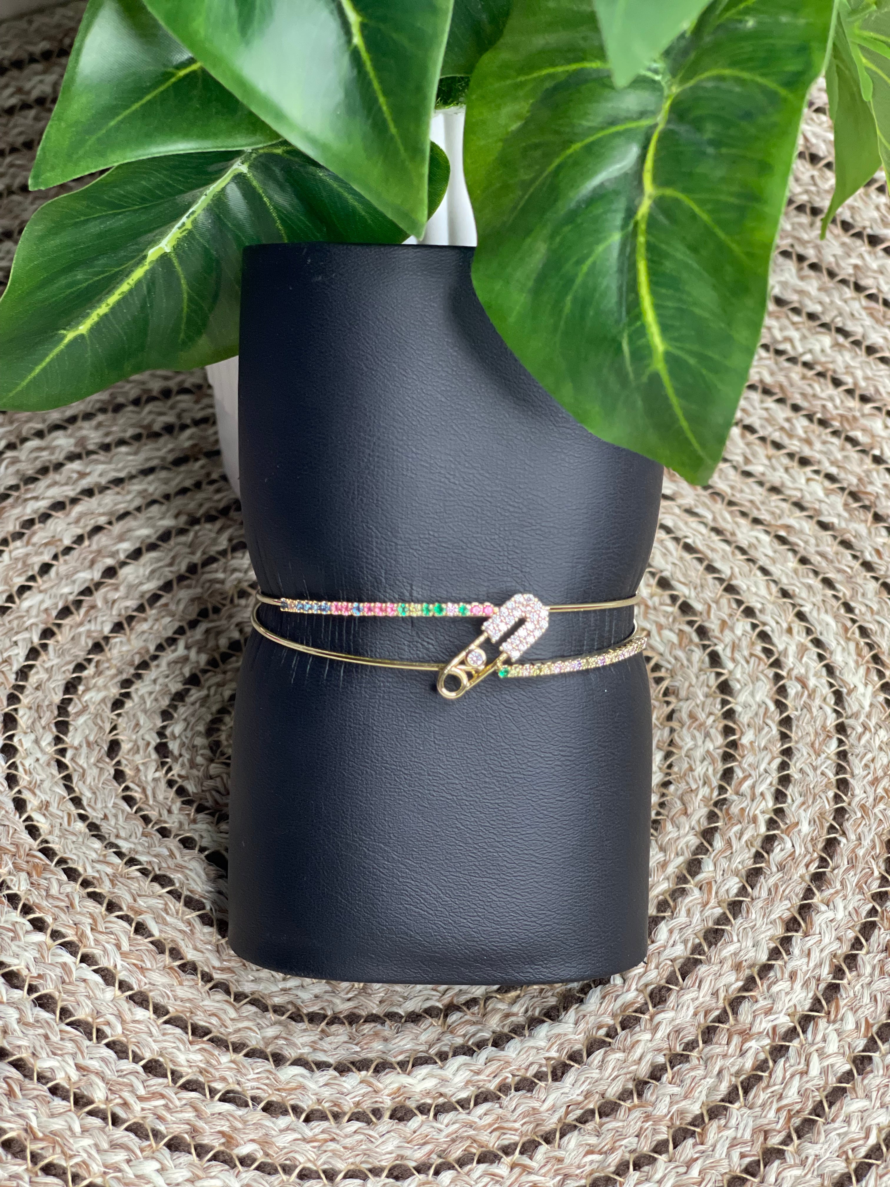 Pin Anti Tarnish Rainbow Bracelet