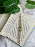 Gold Vintage Chain Watch