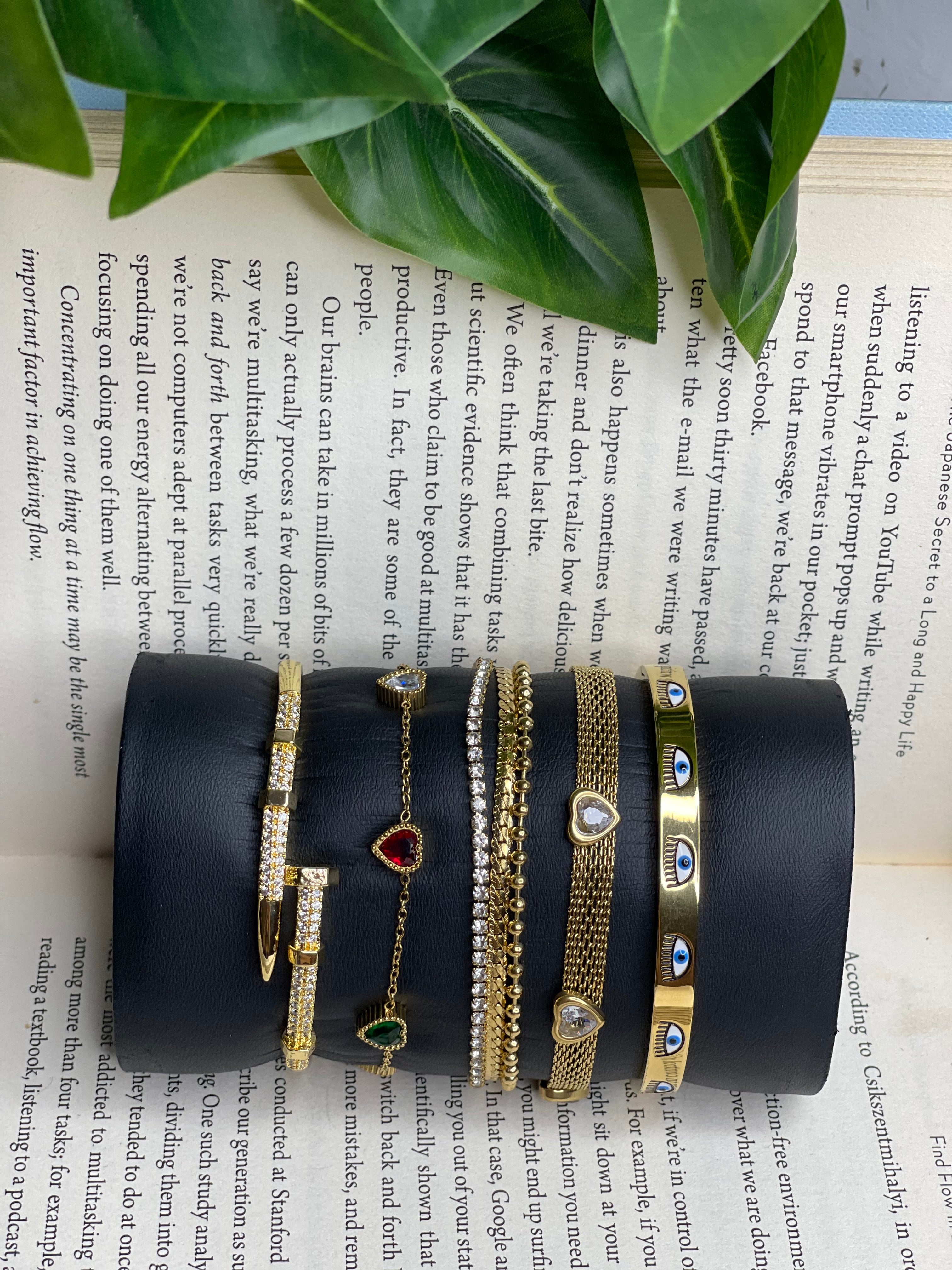 Evil Eye Bracelet Stack