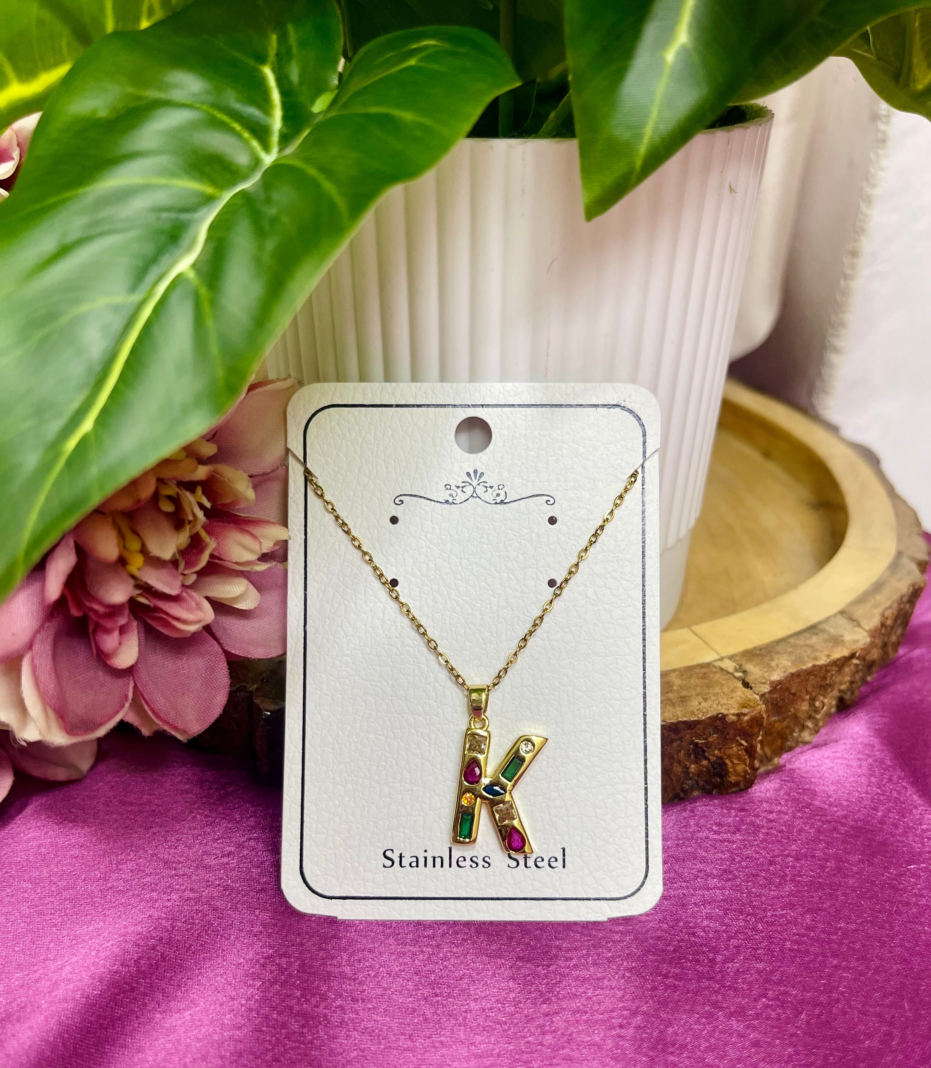 Multi Initial Personalised Necklace