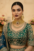 Ruby Layered Royal Choker Set