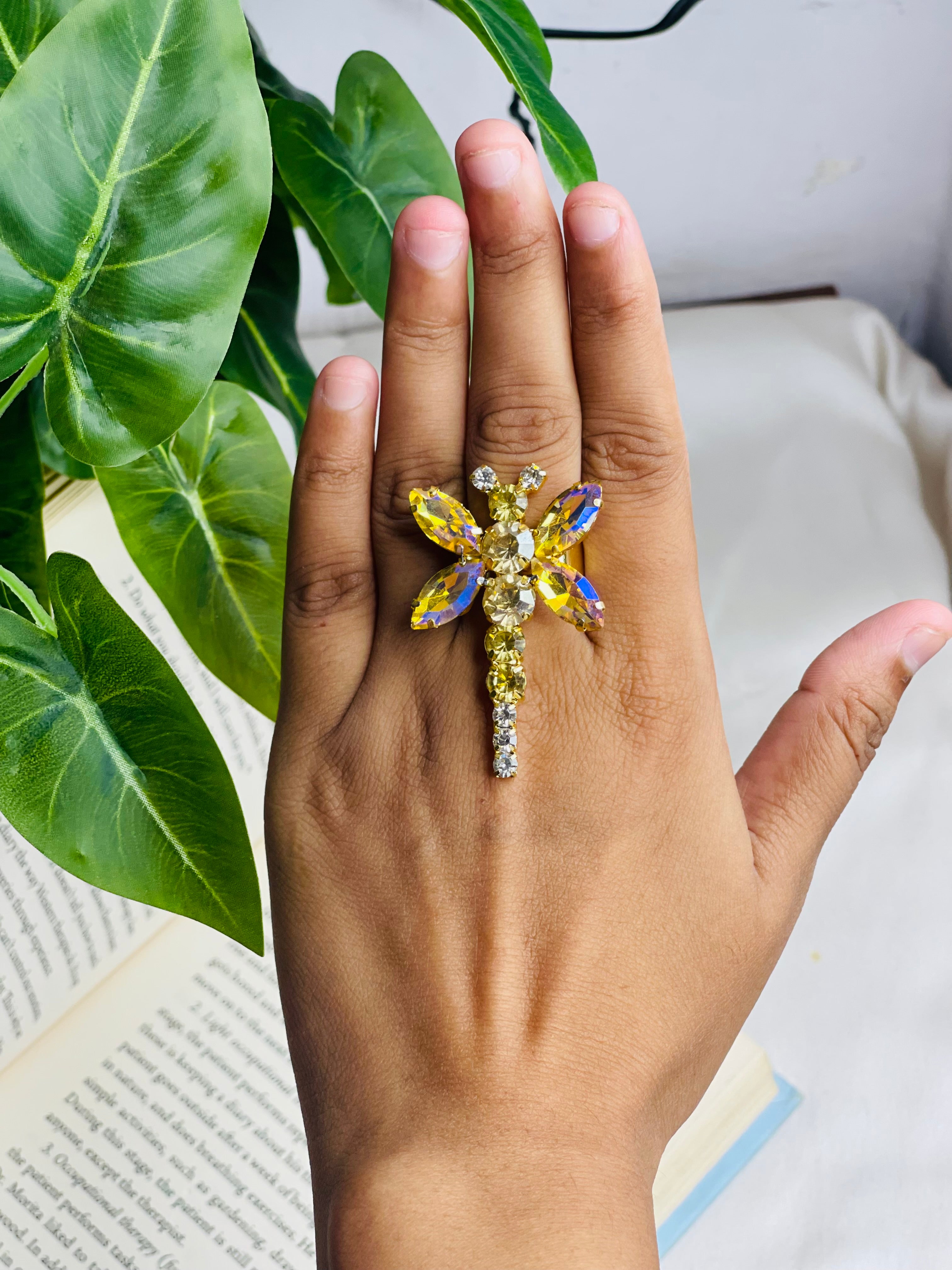 Spark Butterfly Ring