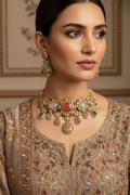 Pastel Turkish Statement Choker Set